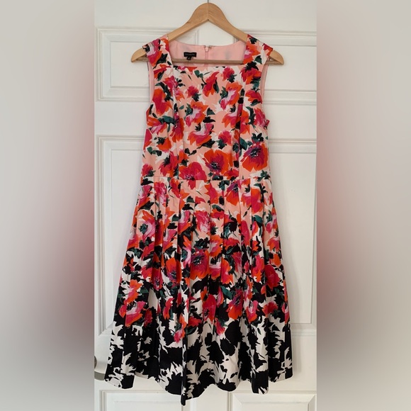 NWT Talbots floral dress. Size 8 - Picture 1 of 4